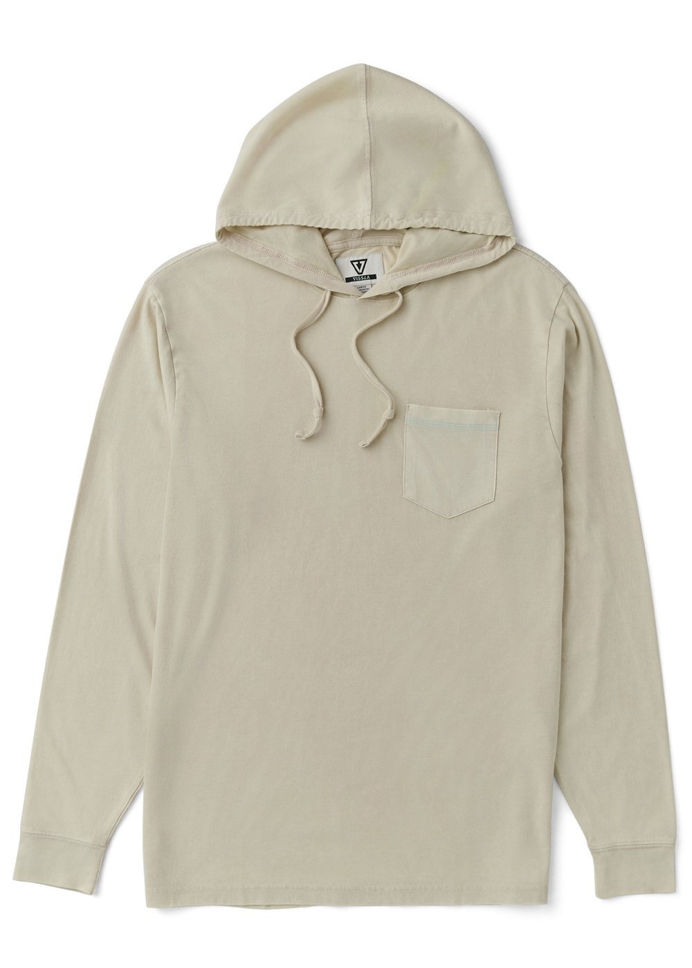 Vissla Solid Sets Knit Pullover Tee, Dune - Stoke Outlets