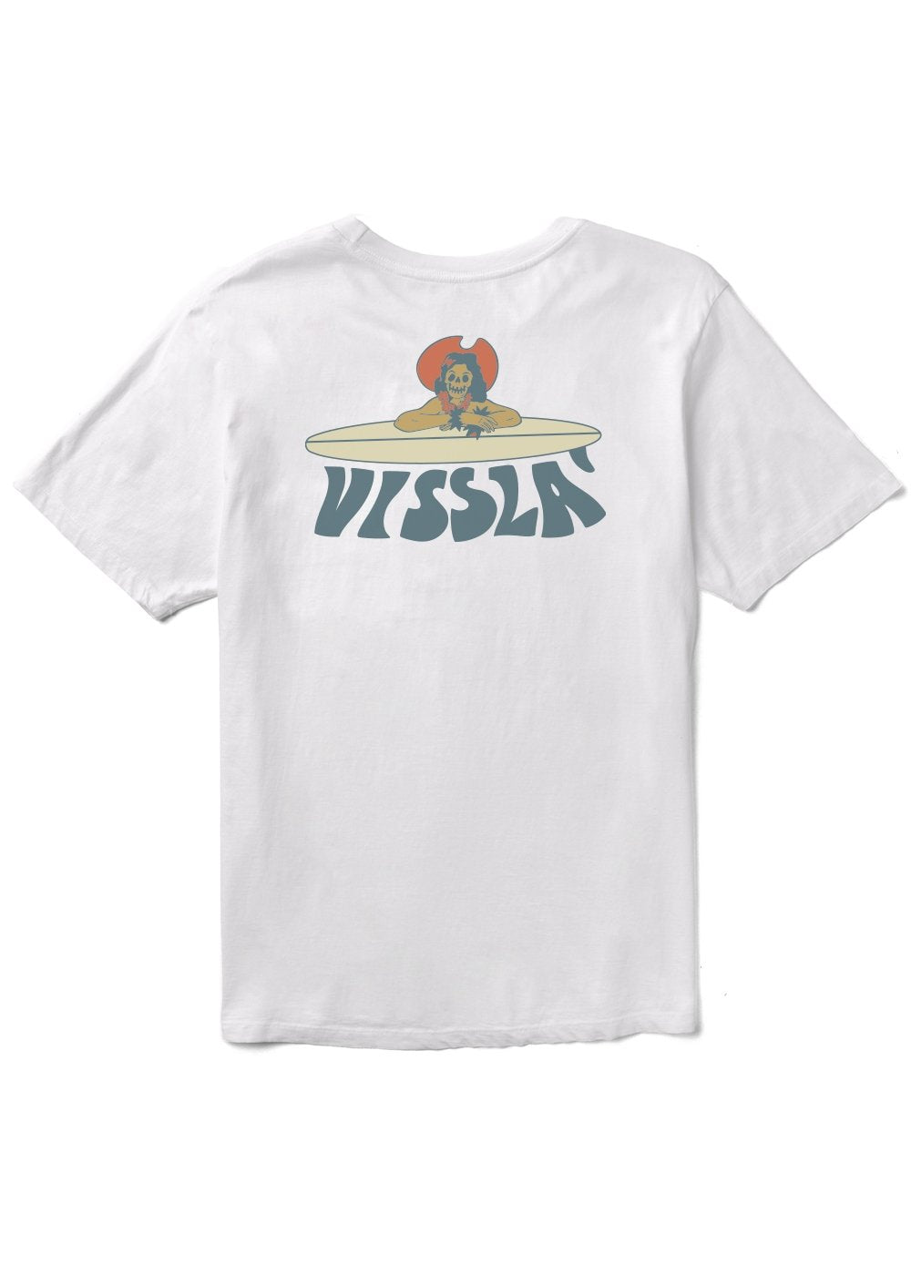 Vissla Soren Lady Shred Organic Tee - WHT - Stoke Outlets