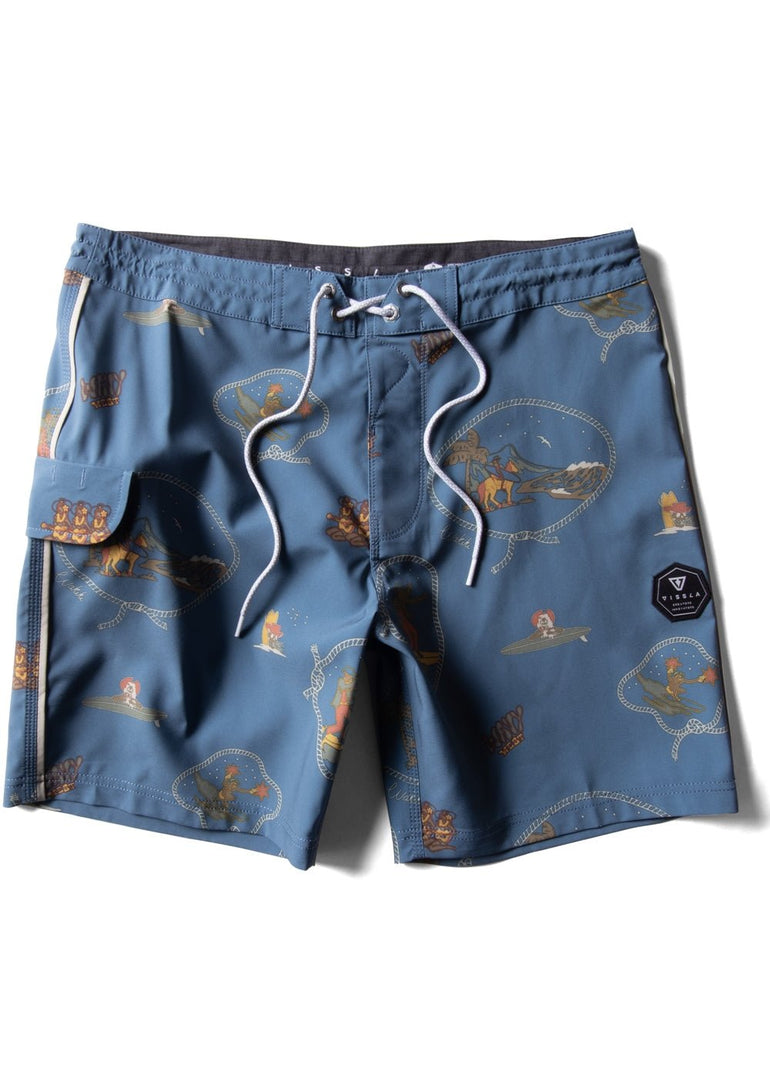 Vissla Soren Wavy West 17" Boys Boardshort - TIB - Stoke Outlets