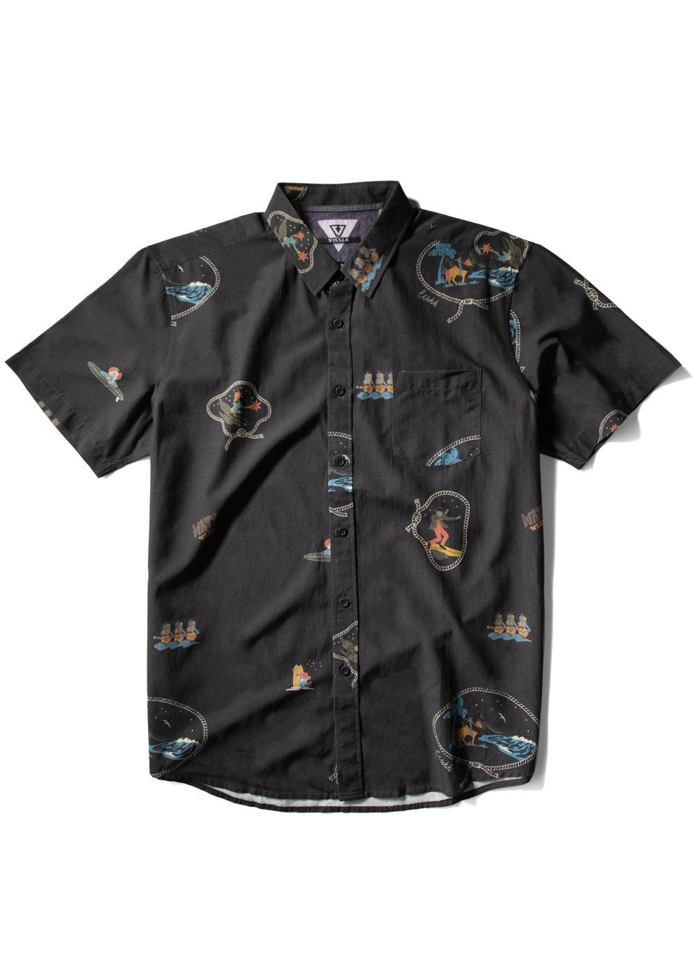 Vissla Soren Wavy West Eco SS Shirt - PHA - Stoke Outlets