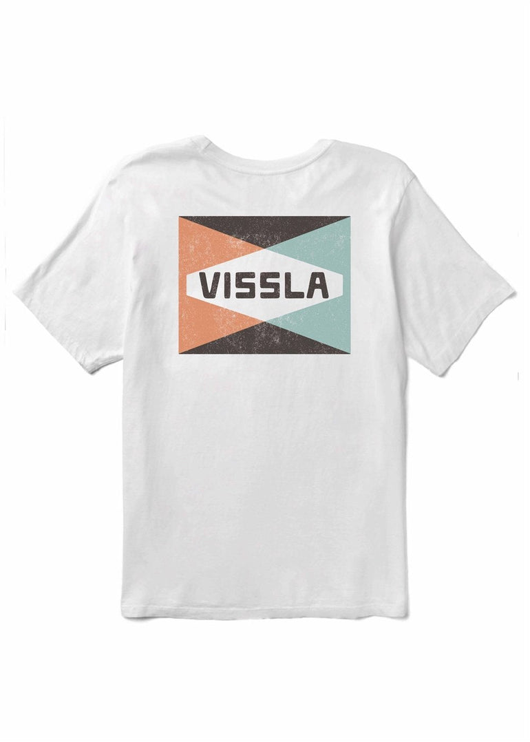 Vissla Spectrum Boys Tee - WHT - Stoke Outlets