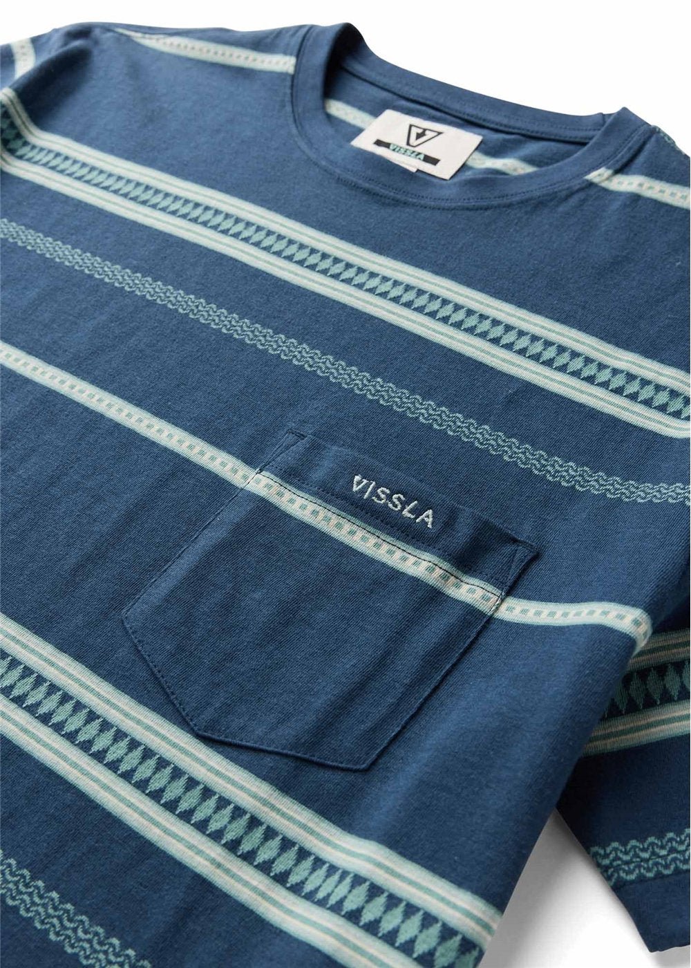 Vissla Stitch In Eco SS Tee-DKD - Stoke Outlets
