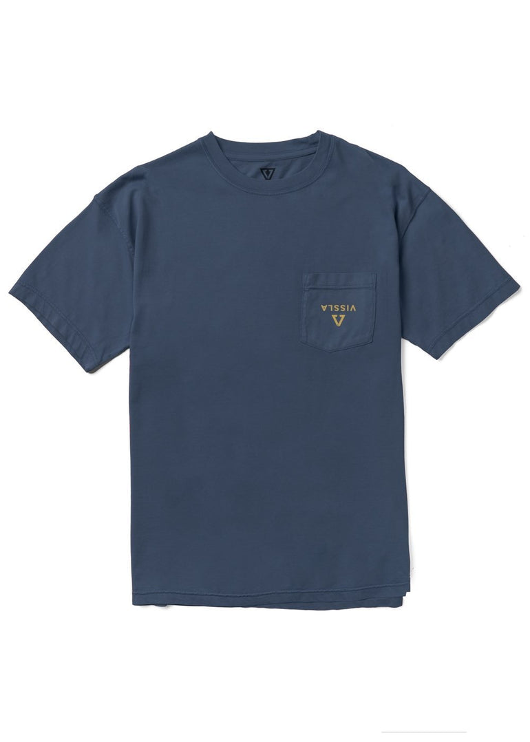 Vissla Stoke Premium PKT Tee - NVY - Stoke Outlets