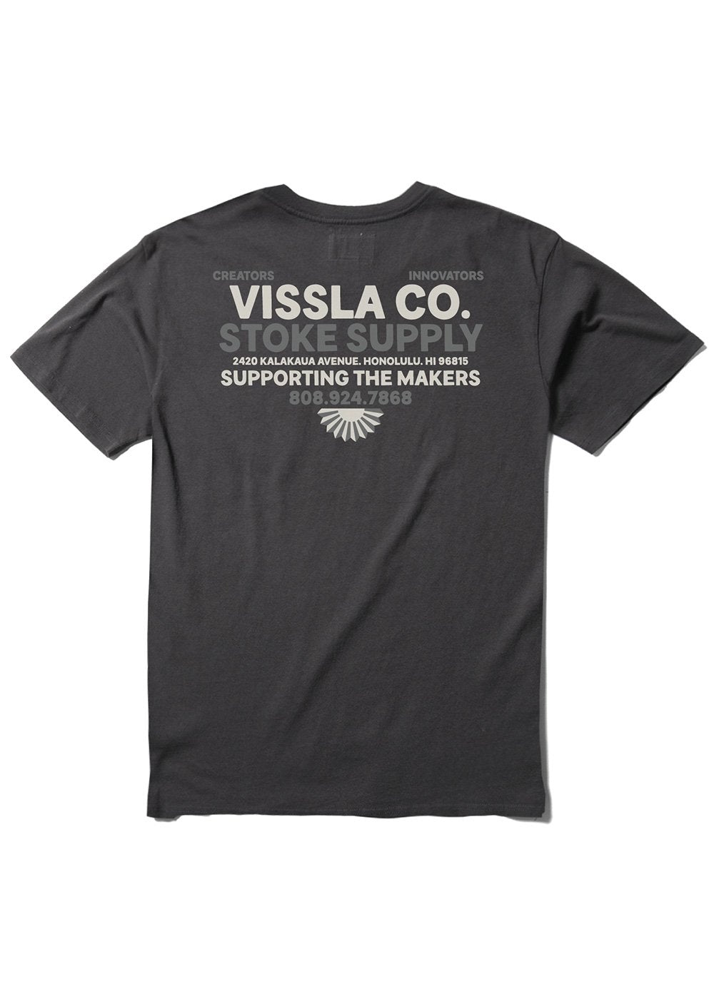 Vissla Stoke Supply Short Sleeve Pocket Tee - Stoke Outlets
