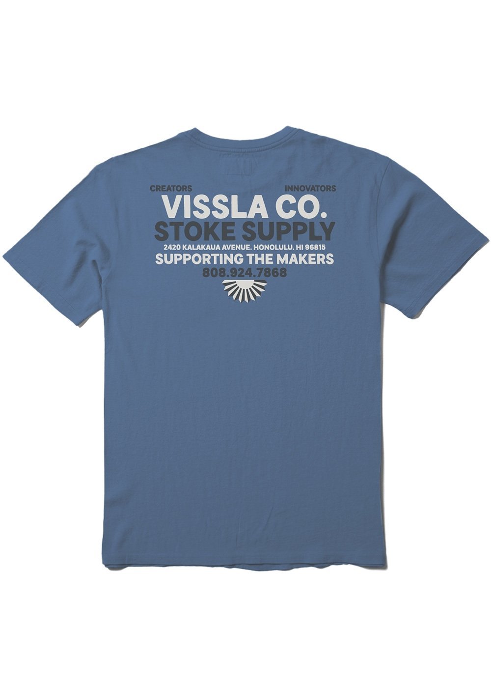 Vissla Stoke Supply Short Sleeve Pocket Tee - Stoke Outlets