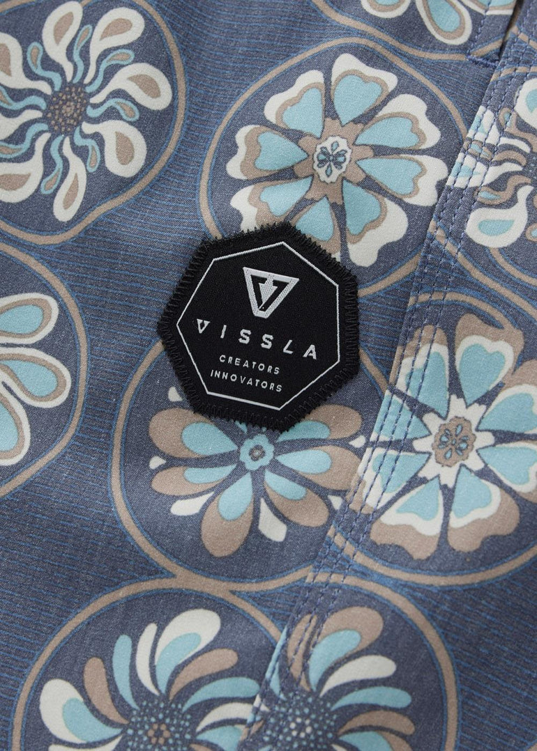 Vissla Sun Medallions 18.5" Boardshort - GRA - Stoke Outlets