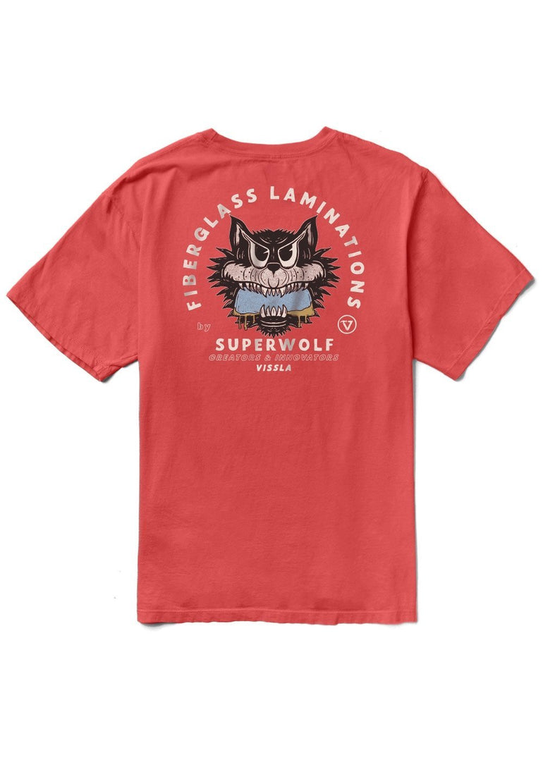 Vissla Super Wolf Boys Tee - Stoke Outlets