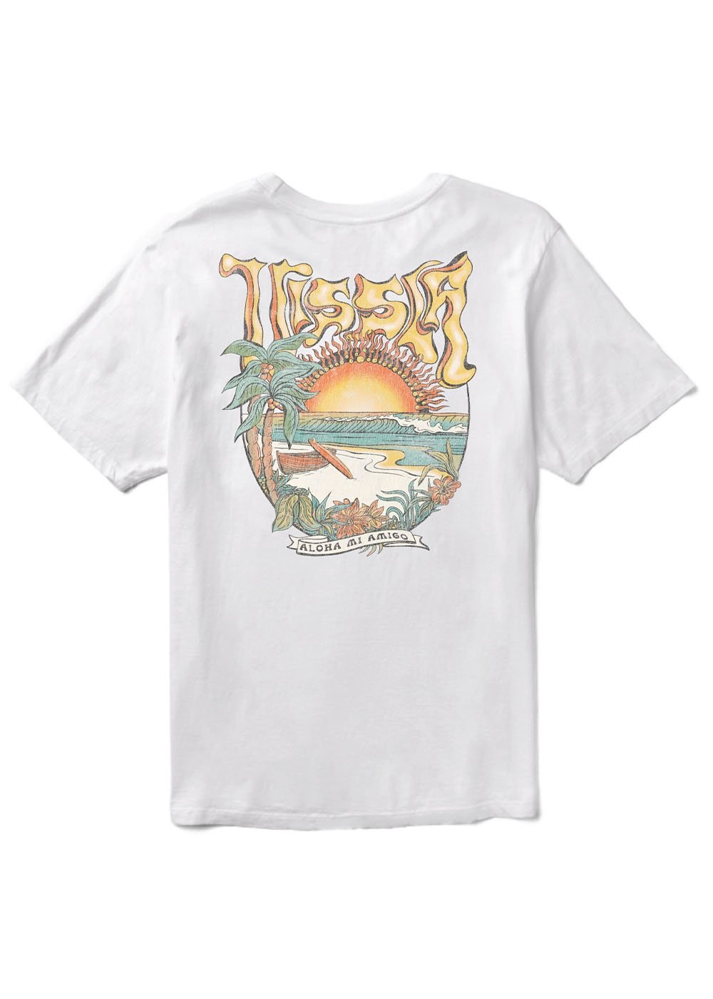 Vissla Supernova Boys Tee - WHT - Stoke Outlets