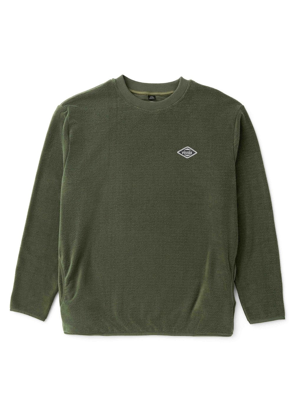 Vissla Swell Stretch Polar Crew - VGR - Stoke Outlets