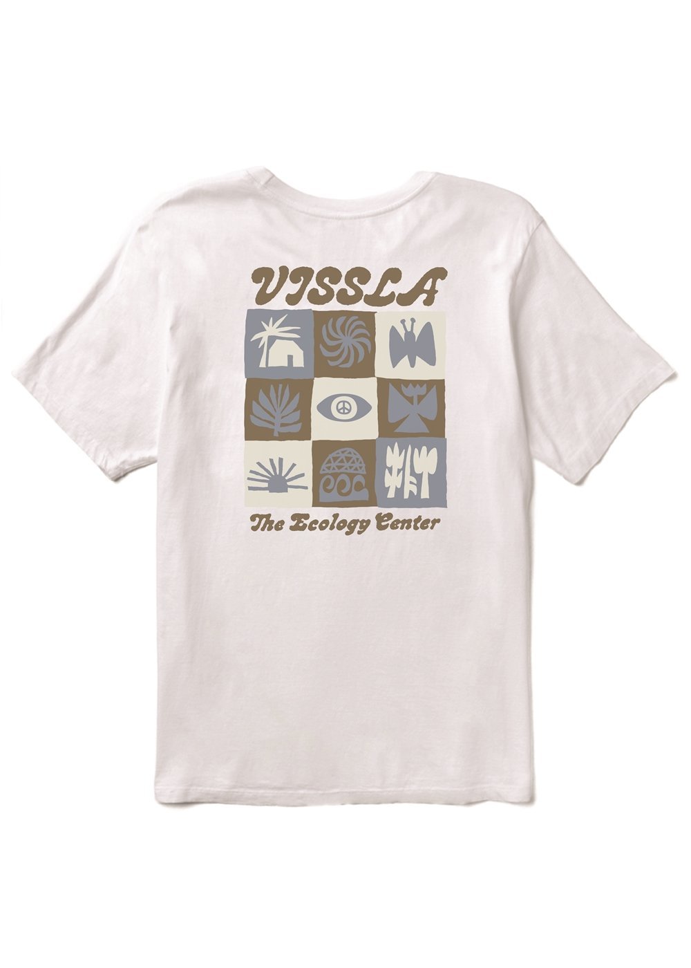 Vissla TEC Abundant Organic Tee-WHT - Stoke Outlets