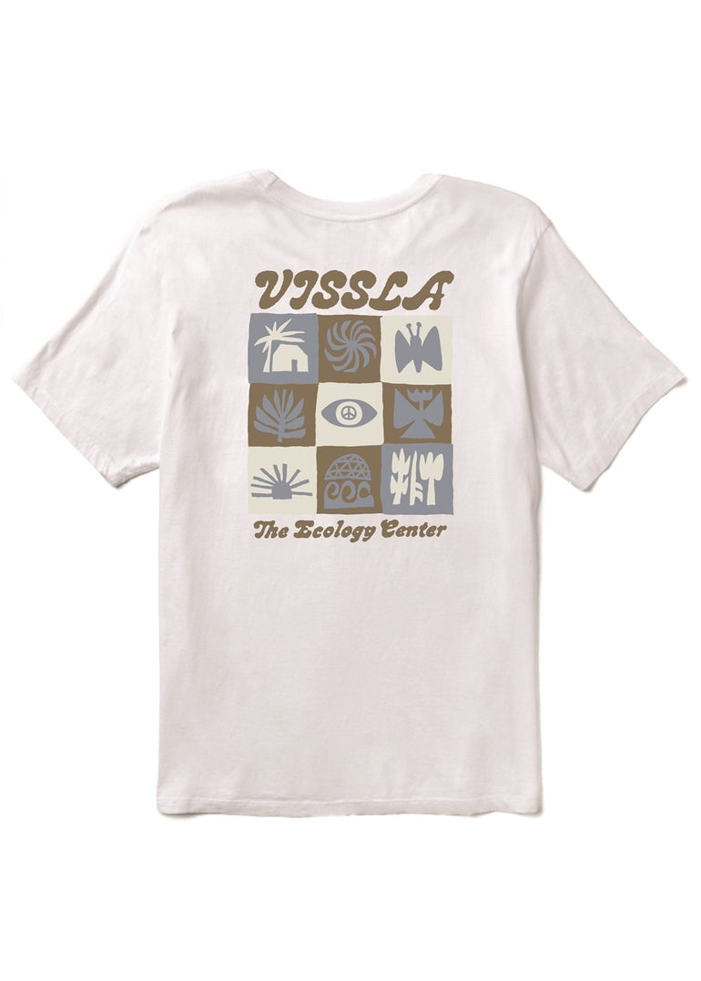 Vissla TEC Abundant Organic Tee-WHT - Stoke Outlets
