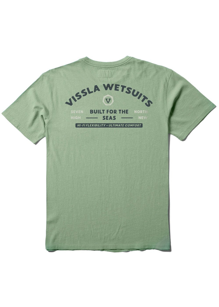 Vissla The Seas SS PKT Tee - SAG - Stoke Outlets