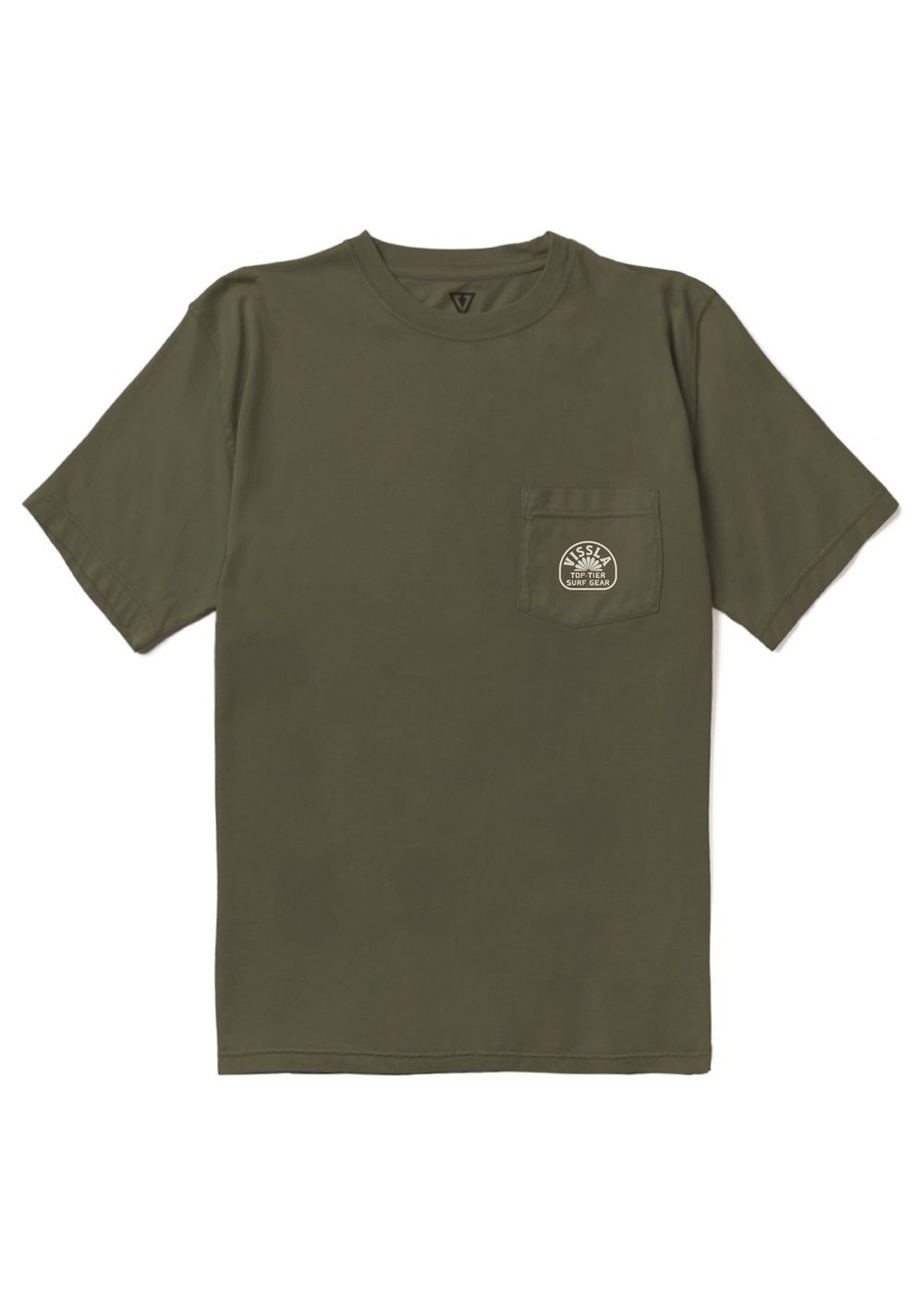 Vissla Top Tier Organic PKT Tee-SUR - Stoke Outlets