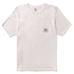 Vissla Top Tier Organic PKT Tee-WHT - Stoke Outlets