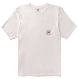 Vissla Top Tier Organic PKT Tee-WHT - Stoke Outlets