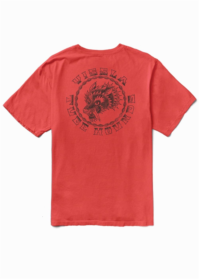 Vissla Tube Hounds Boys Tee - RED - Stoke Outlets
