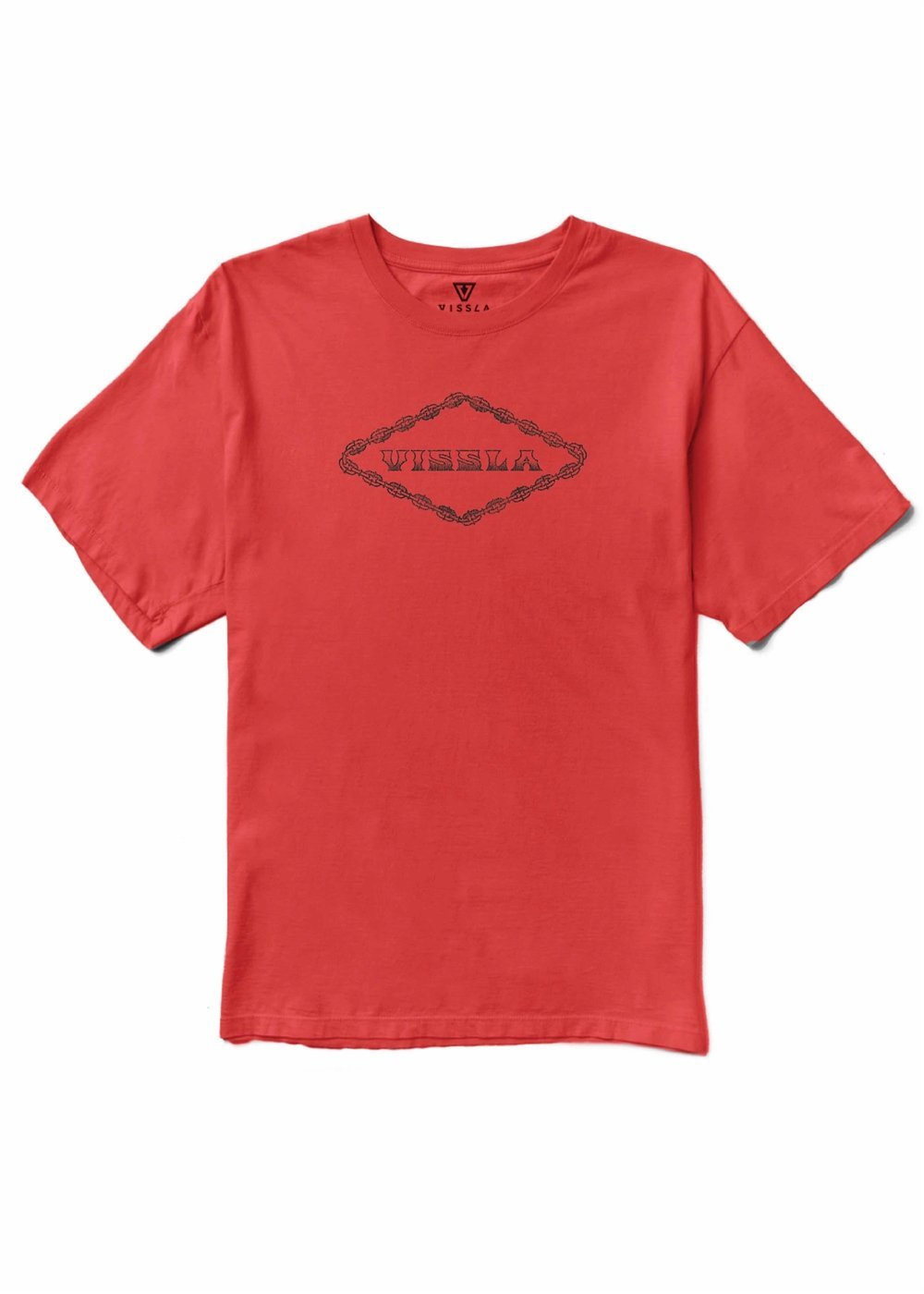 Vissla Tube Hounds Boys Tee - RED - Stoke Outlets
