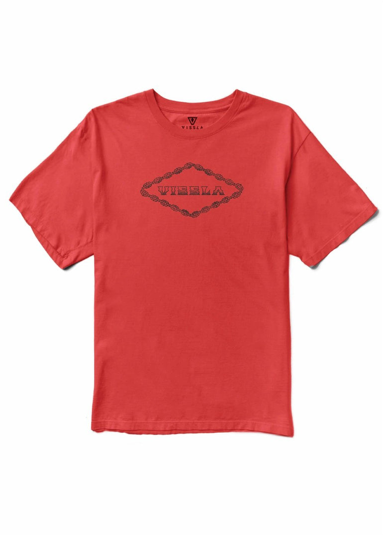 Vissla Tube Hounds Boys Tee - RED - Stoke Outlets
