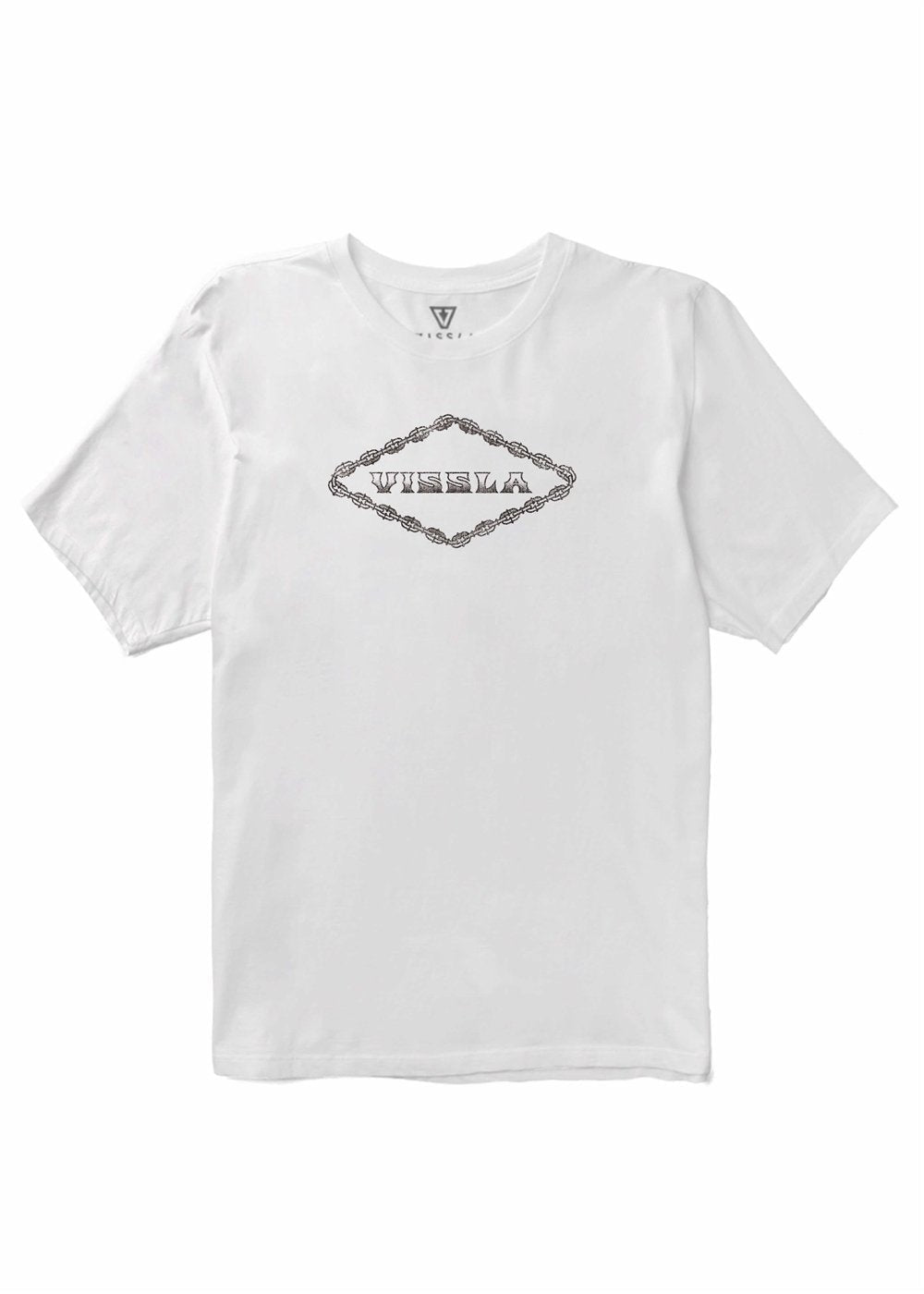 Vissla Tube Hounds Boys Tee - WHT - Stoke Outlets