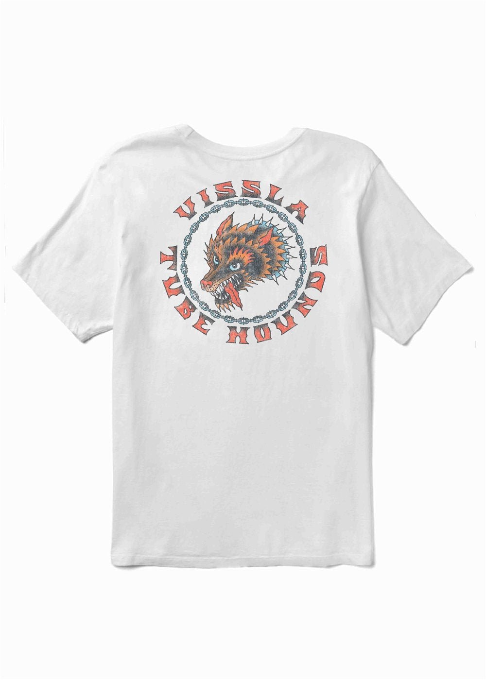 Vissla Tube Hounds Boys Tee - WHT - Stoke Outlets