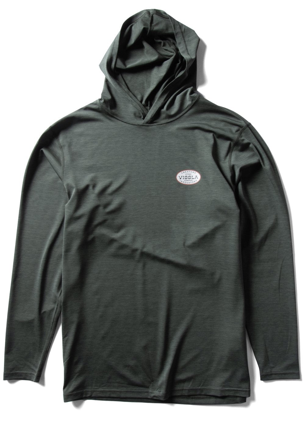 VISSLA TWISTED ECO HOODED LONG SLEEVE SUN SHIRT - MHT - Stoke Outlets