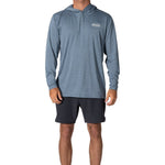 VISSLA TWISTED ECO HOODED LONG SLEEVE SUN SHIRT - SLH - Stoke Outlets
