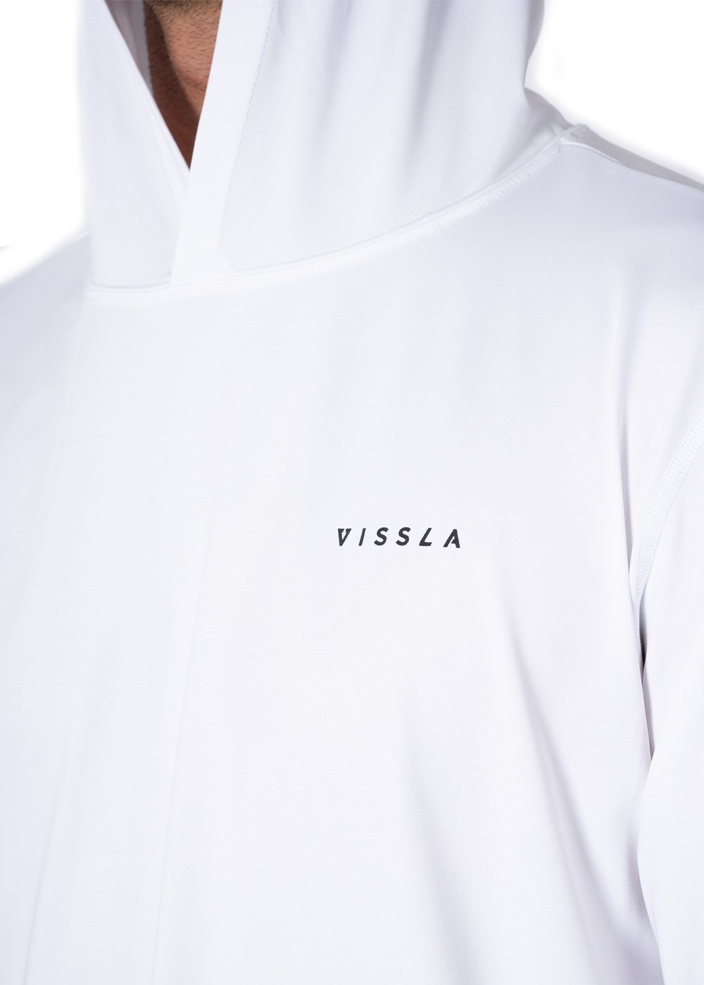 VISSLA TWISTED ECO HOODED LONG SLEEVE SUN SHIRT - WH2 - Stoke Outlets