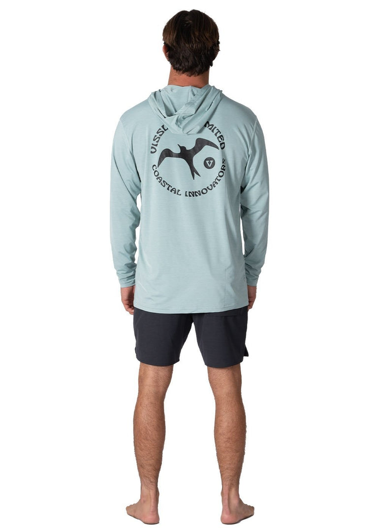Vissla TWISTED ECO HOODED LS SUN SHIRT-SGN - Stoke Outlets