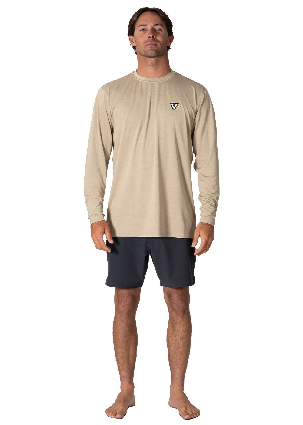 Vissla TWISTED ECO LS SUN SHIRT-SND - Stoke Outlets
