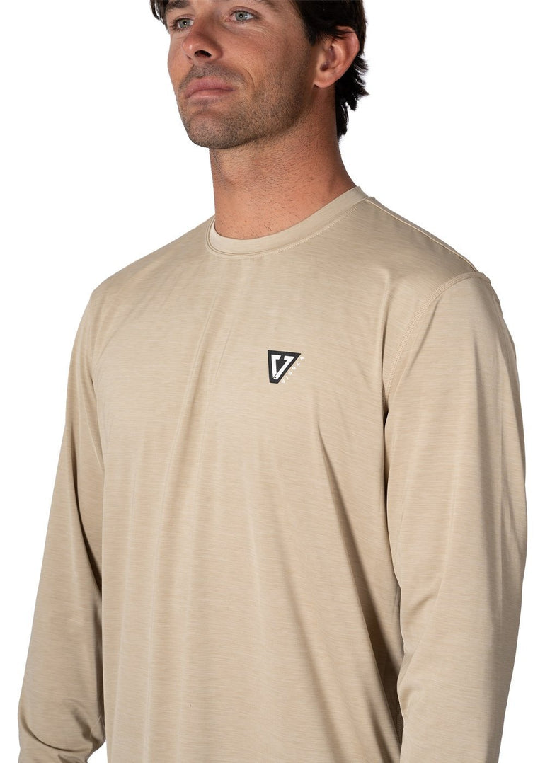 Vissla TWISTED ECO LS SUN SHIRT-SND - Stoke Outlets