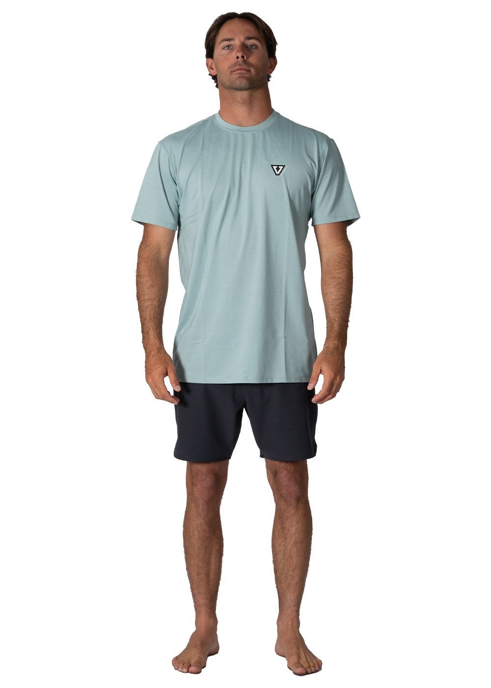VISSLA TWISTED ECO SHORT SLEEVE SUN SHIRT - SGH - Stoke Outlets