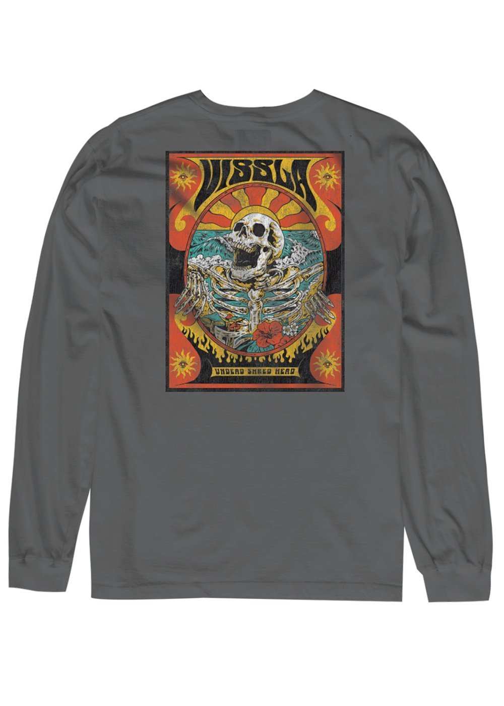 Vissla Undead Shred Head Boys Long Sleeve Tee - Stoke Outlets