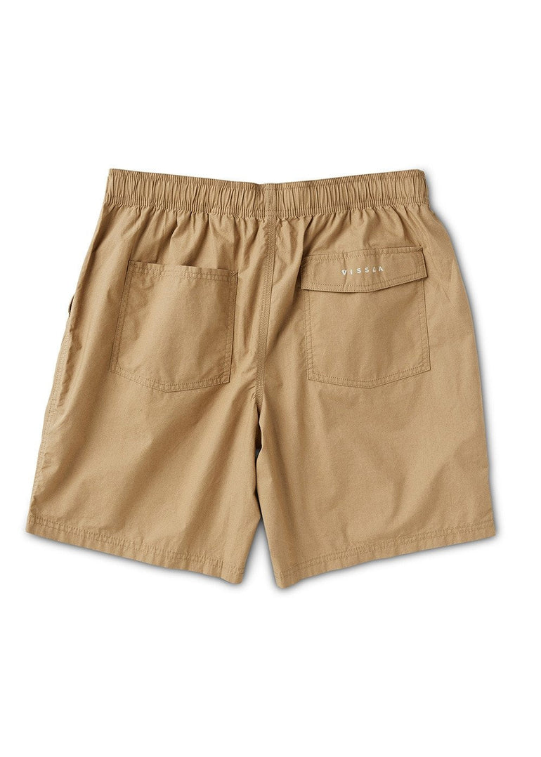 Vissla Utility 18.5" Elastic Walkshort-KHA - Stoke Outlets