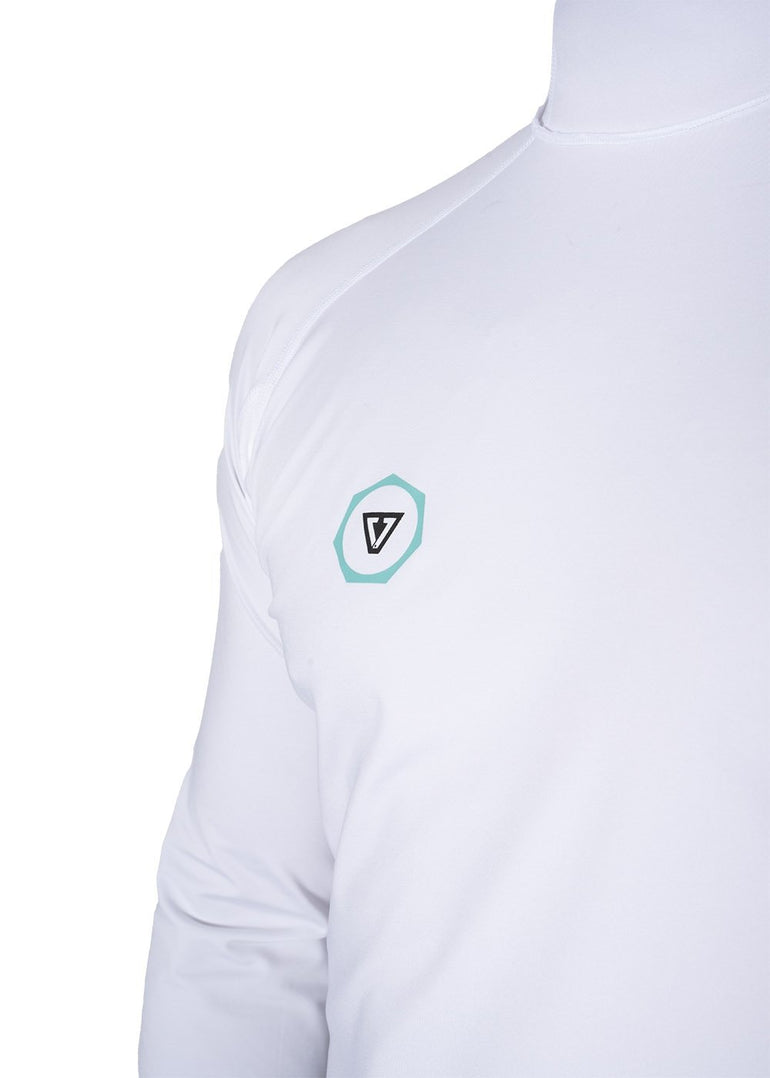 Vissla WARM SEAS ECO HOODED LS RASH GUARD-WHT - Stoke Outlets