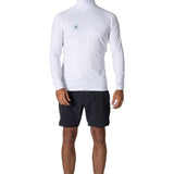 Vissla WARM SEAS ECO HOODED LS RASH GUARD-WHT - Stoke Outlets