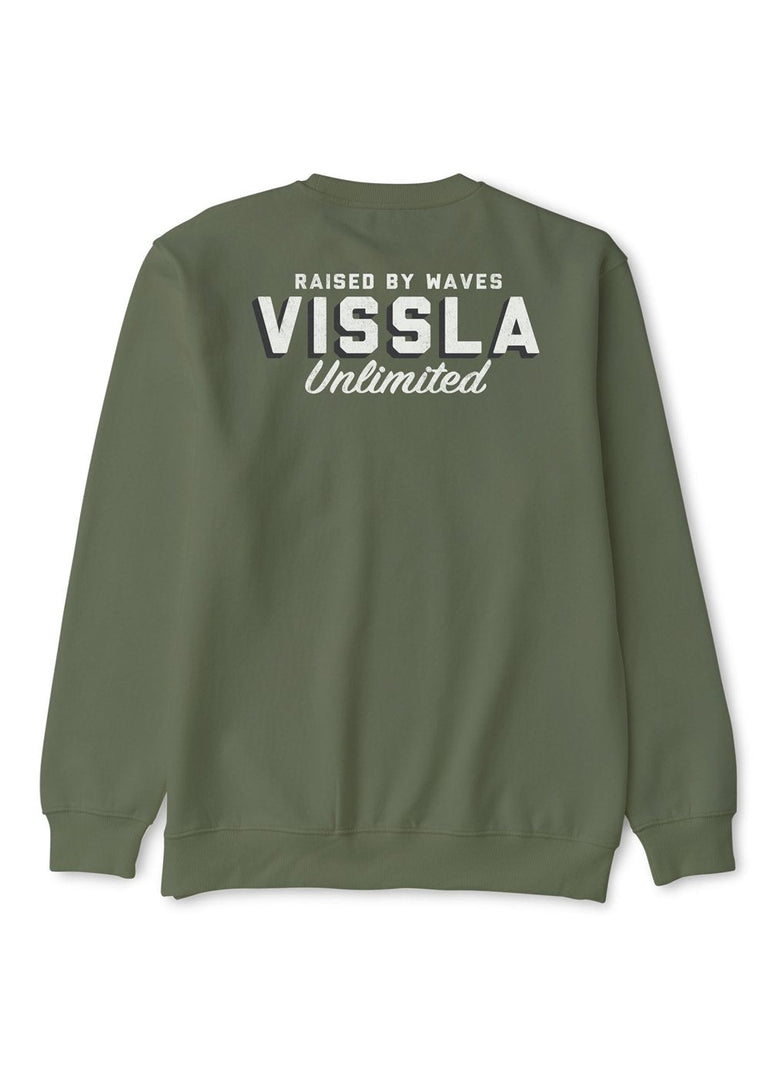Vissla Washout Eco Boys Crew - SUR - Stoke Outlets