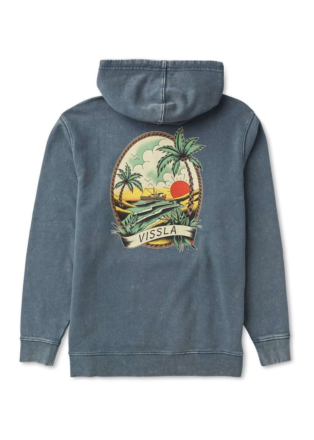 Vissla Washout Eco PO Hoodie - NVL - Stoke Outlets