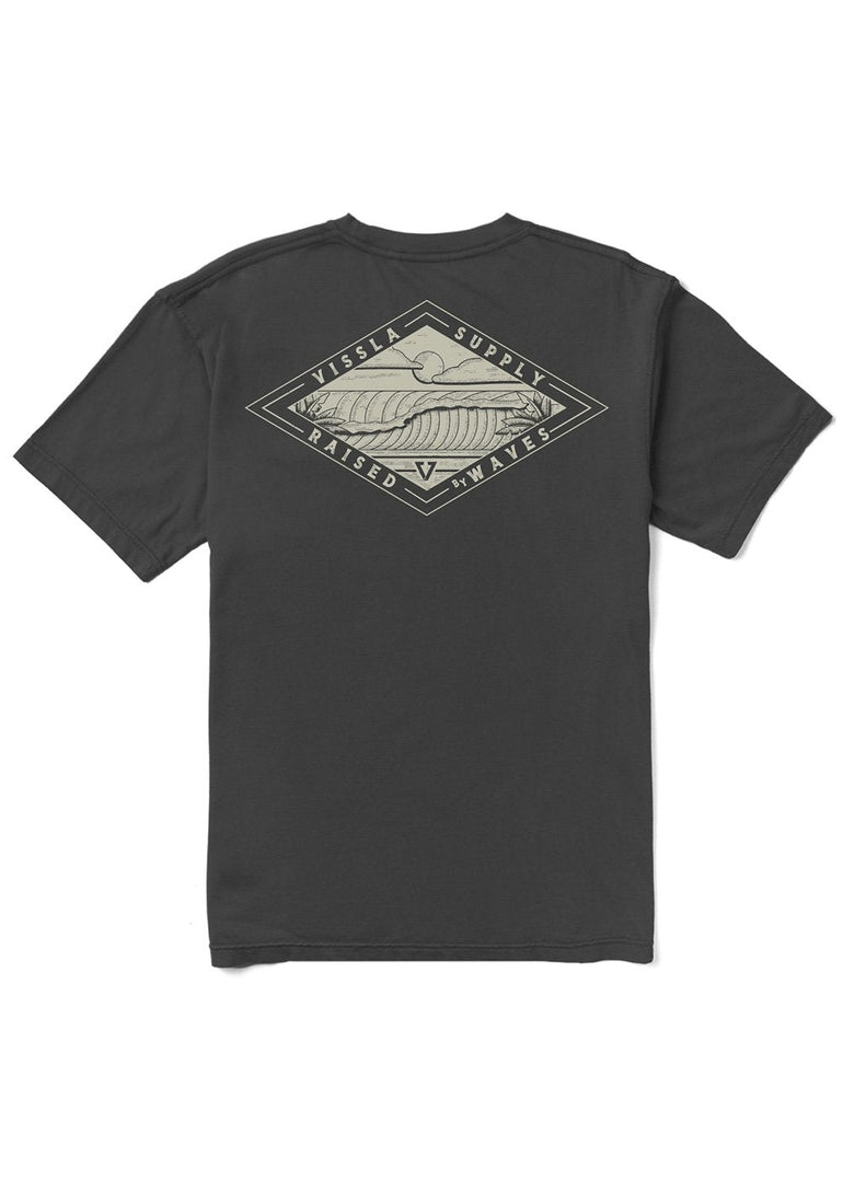 Vissla Wave Chasers Premium Organic Pocket Tee - Stoke Outlets