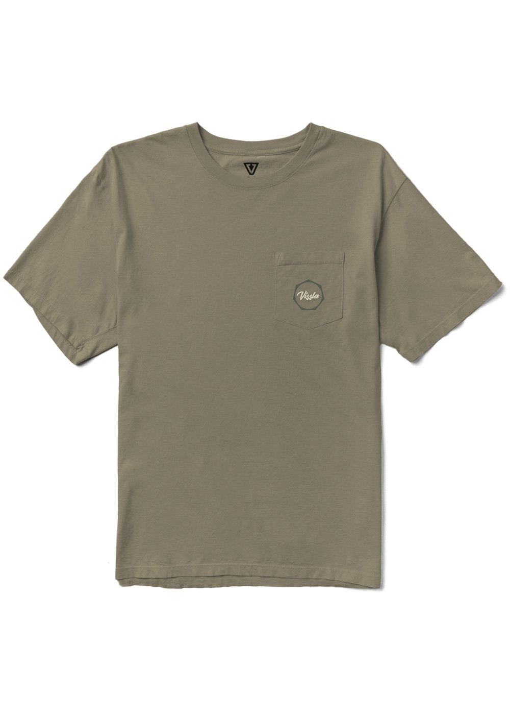 Vissla Work Day Premium Organic Pocket Tee - Stoke Outlets