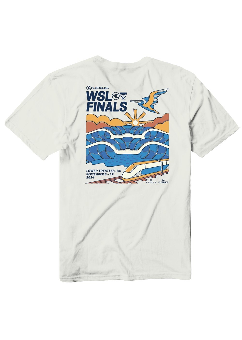 Vissla Youth WSL Finals SS Tee - WHT - Stoke Outlets