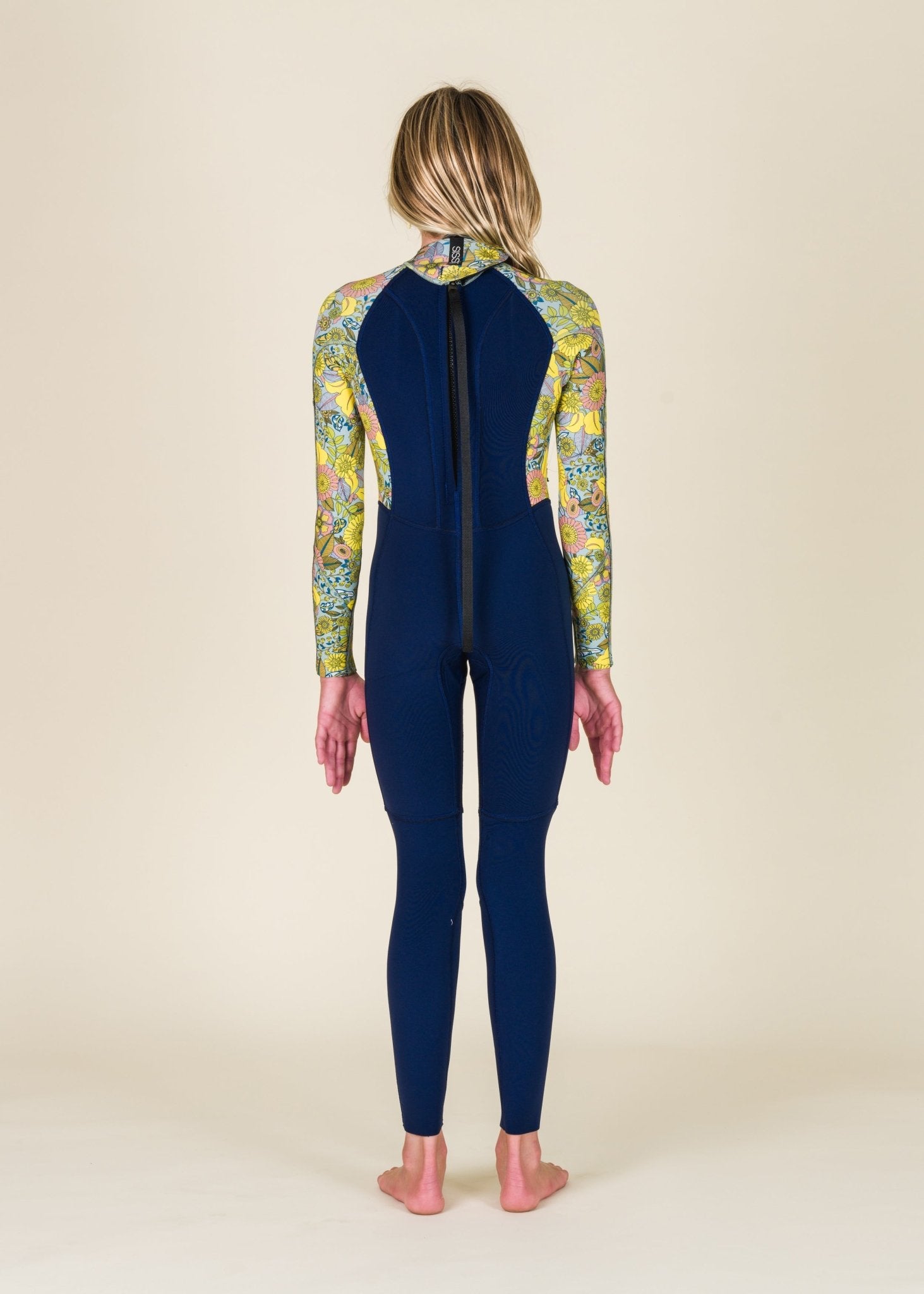 Sisstr Youth Summer Seas Back Zip Spring Suit, Sea Foam