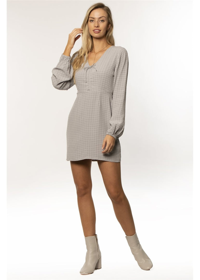 AMUSE SOCIETY FAYE LS WVN DRESS-BUS - Stoke Outlets