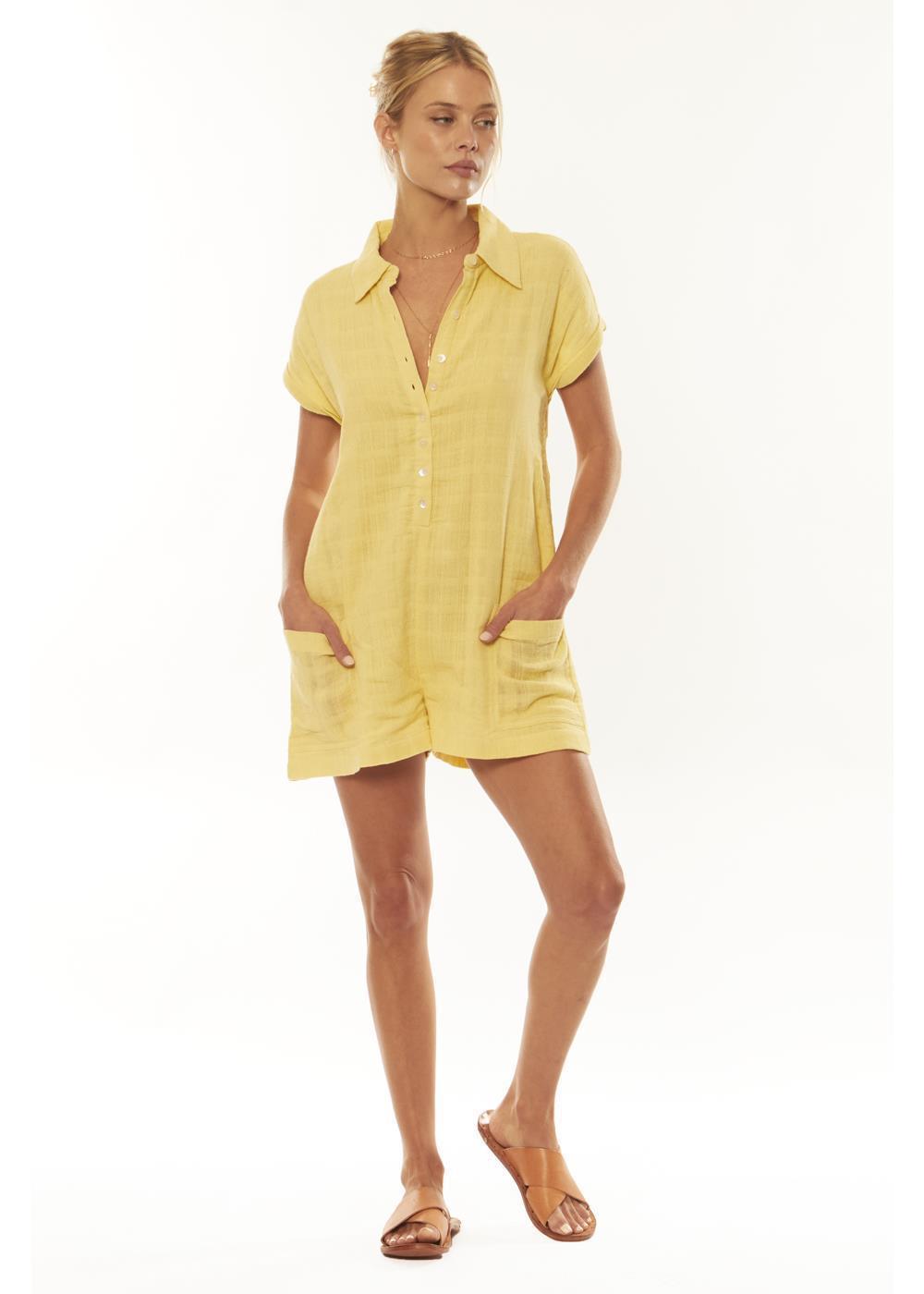 Amuse Society INTO THE SUN ROMPER-ECR - Stoke Outlets