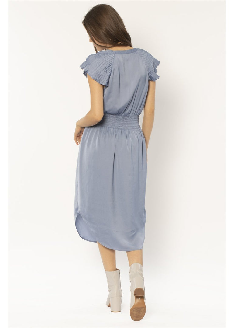 AMUSE SOCIETY ISOLA S/L WVN DRESS-SNB - Stoke Outlets