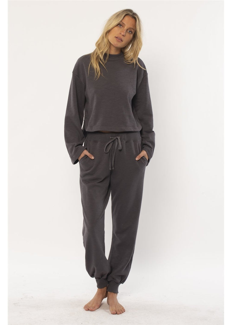 AMUSE SOCIETY LORI FLEECE KNIT PANT - The Surf Warehouse