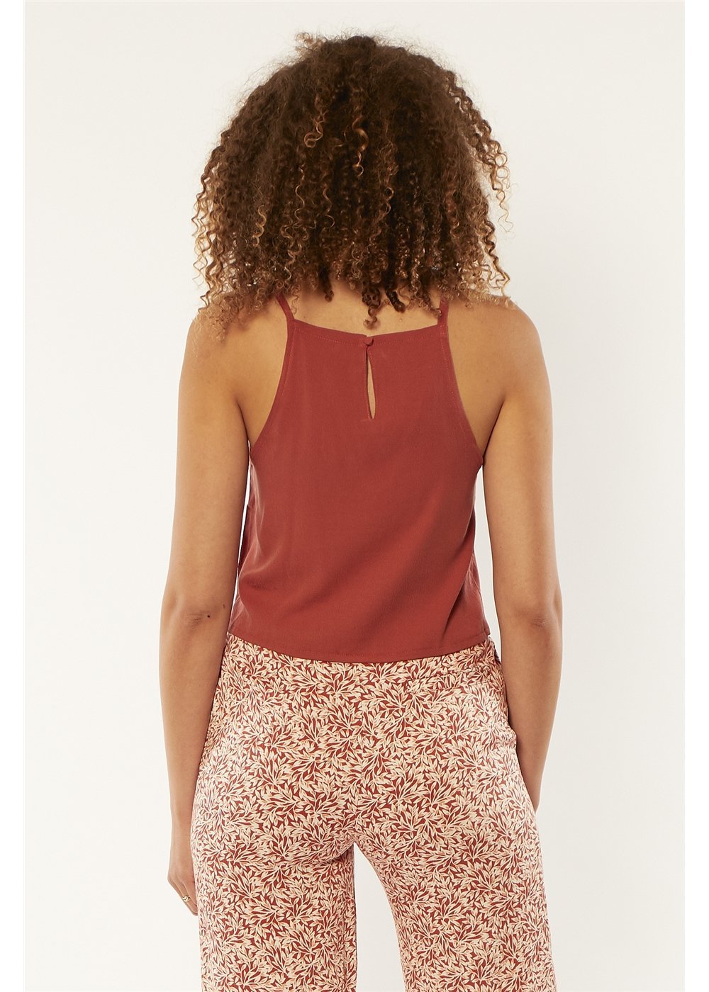 AMUSE SOCIETY MILAN WOVEN TANK-HEN - Stoke Outlets