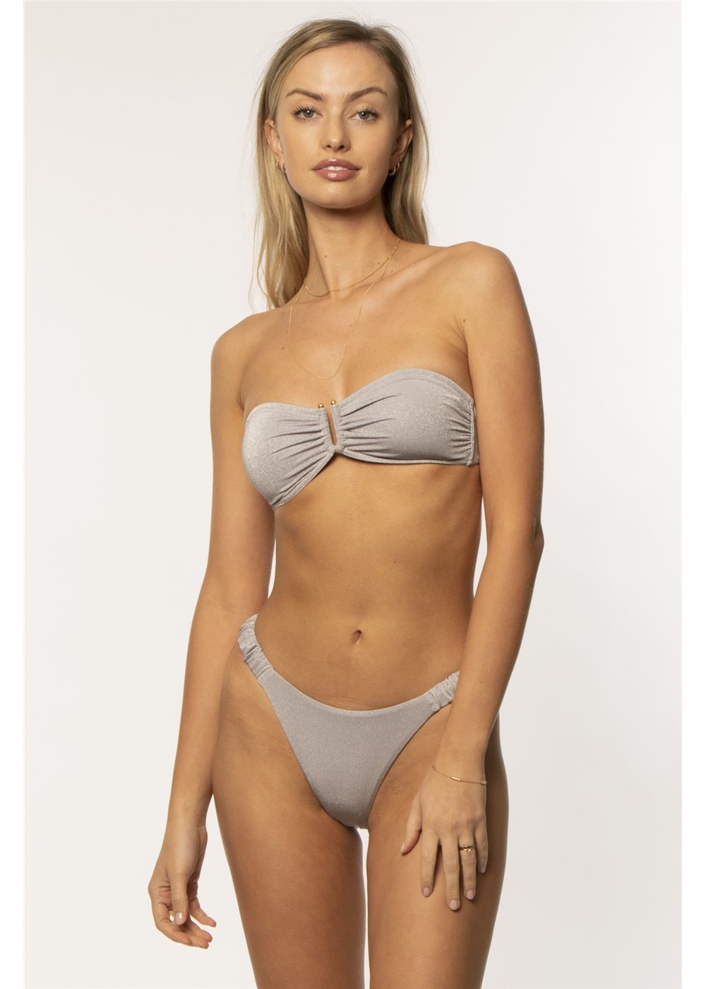 Amuse Society SOLID SOLSTICE BANDEAU TOP-LKD - Stoke Outlets