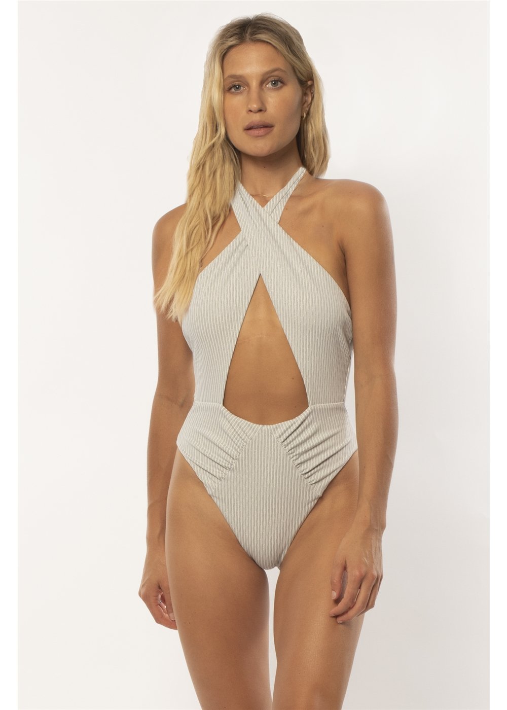 AMUSE SOCIETY STRIPE BEACH BLISS ONE PIECE-SWN - Stoke Outlets