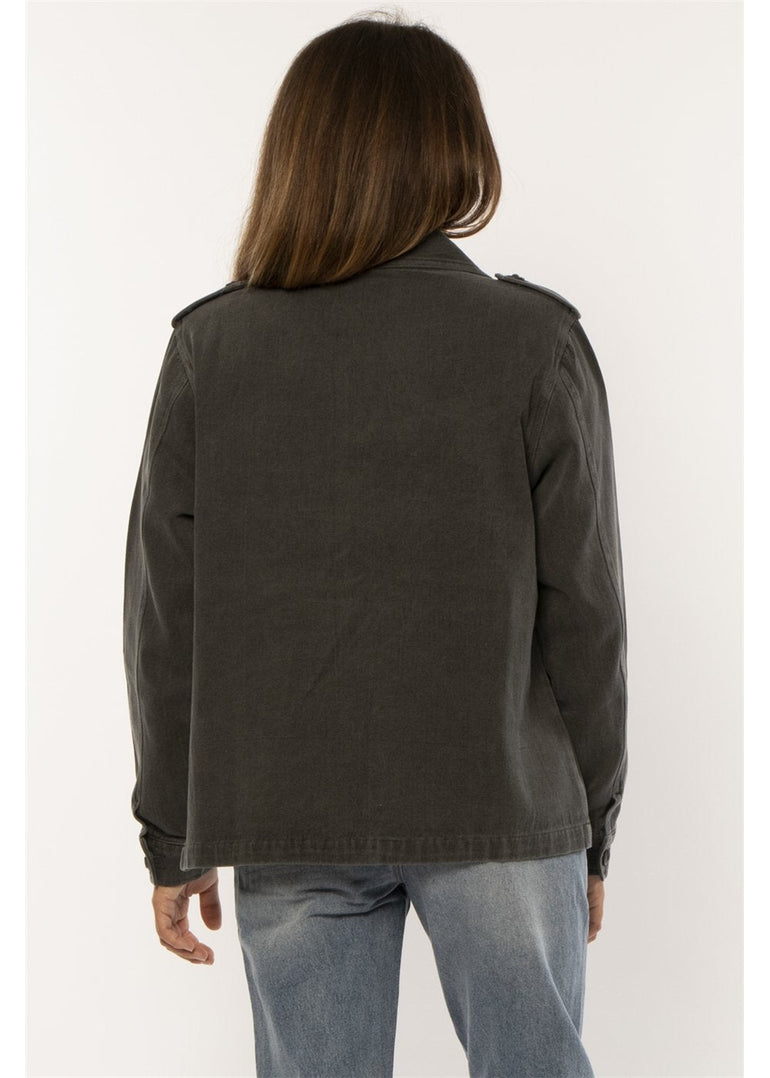 SISSTR GOOD THINGS LS WVN JACKET - BLF - Stoke Outlets