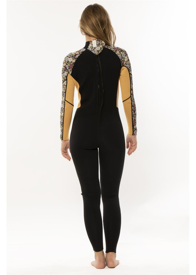 SISSTR YOUTH SUMMER SEAS 3/2 PRINT BZ FULL - BLK - Stoke Outlets